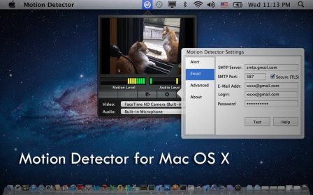 motion detector app for mac